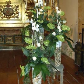 Flores Gares decoración de flores para iglesias 8